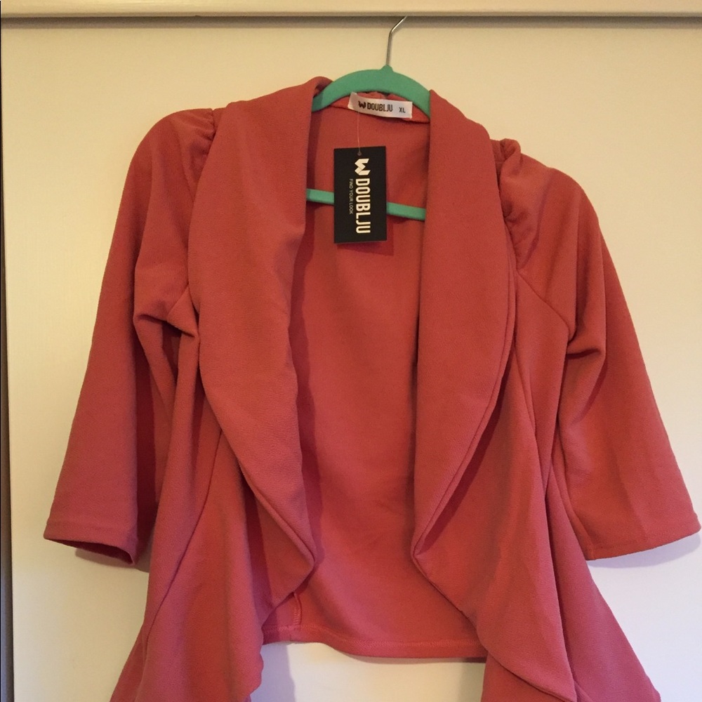 Dusty rose sweater, Doublju